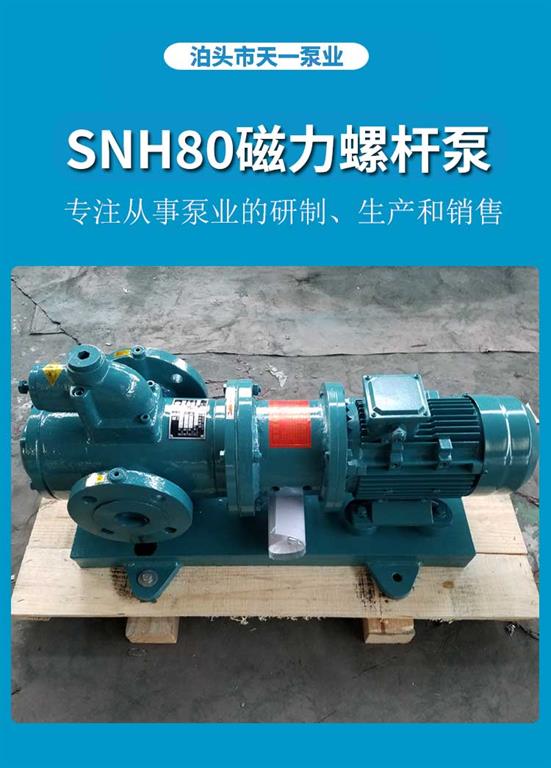 <strong>浙江SNH80磁力螺杆泵</strong>