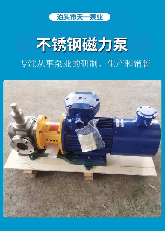 <strong>浙江不锈钢磁力泵</strong>