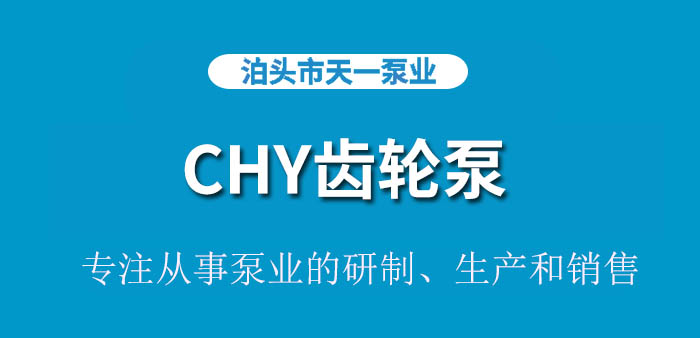 <strong>浙江CHY齿轮泵</strong>