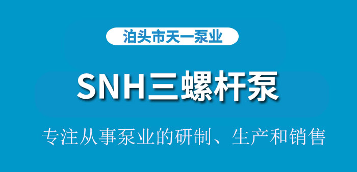 <strong>浙江SNH三螺杆泵</strong>