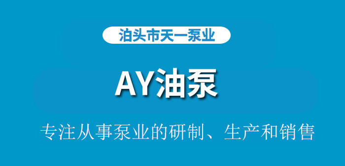 <strong>浙江AY油泵</strong>