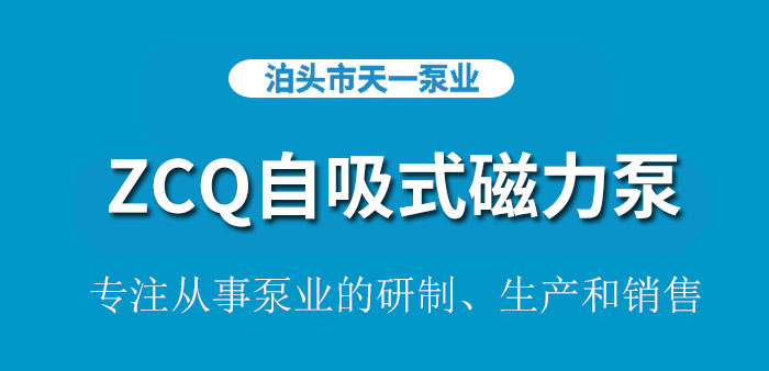 <strong>浙江ZCQ自吸式磁力泵</strong>