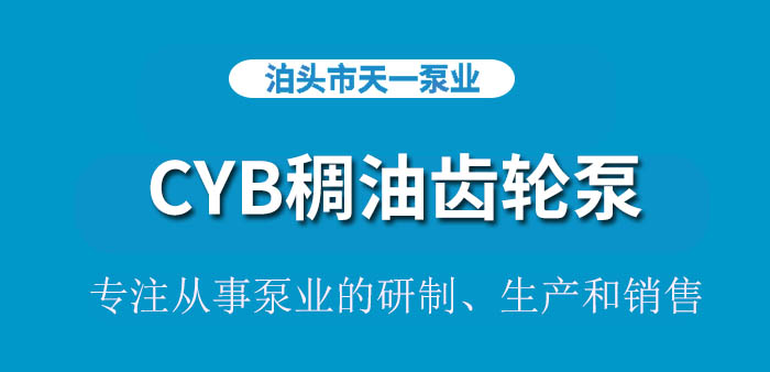 <strong>浙江CYB稠油齿轮泵</strong>