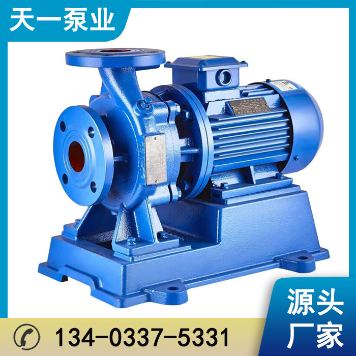 浙江ISW型卧式管道离心泵