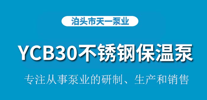 <strong>浙江YCB30不锈钢保温泵</strong>