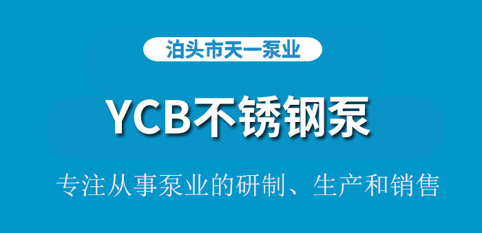 <strong>浙江YCB不锈钢泵</strong>