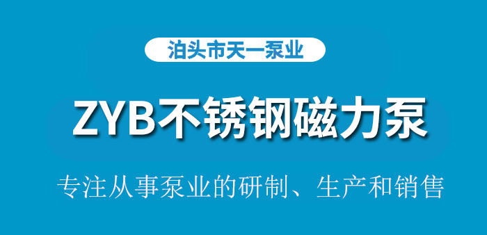 <strong>浙江ZYB不锈钢磁力泵</strong>