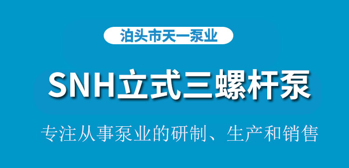 <strong>浙江SNH立式三螺杆泵</strong>